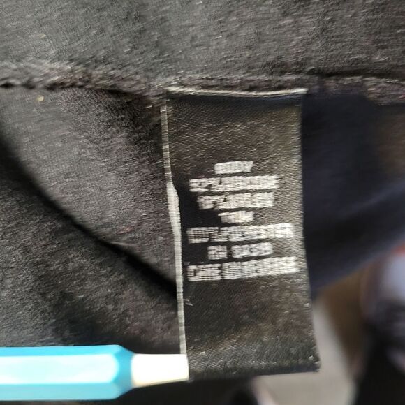 Cyrus Black Knit Sweater Cardigan Topper with Mesh Trim Women's Plus Size 2X NEW - Picture 9 of 12